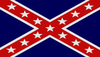 Blue Rebel Flag Image